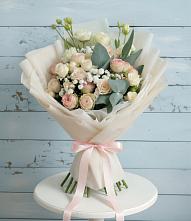 Букет цветов из:  Розы и Лизиантусы #REPLACE_PRED# Мышкине