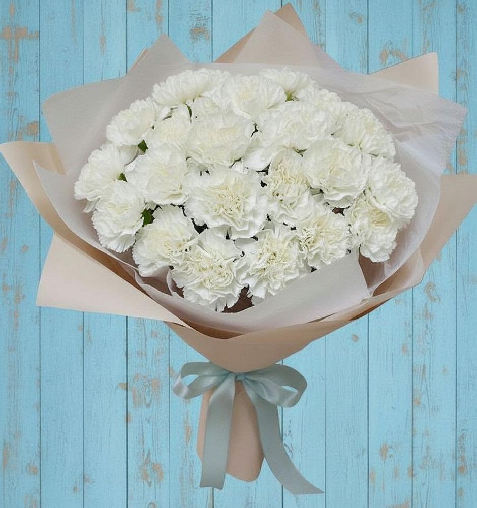 Букет цветов из: Гвоздики в Мышкине