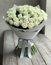Букет 35 Белых роз в Мышкине
