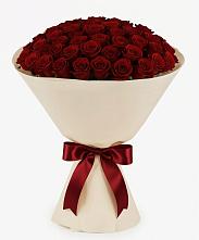 Букет 101 Бордовая роза Блэк Бакарра в Мышкине