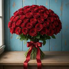 Букет Красные розы Блэк Меджик в Мышкине