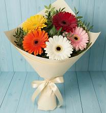 Букет цветов из:  Герберы #REPLACE_PRED# Мышкине