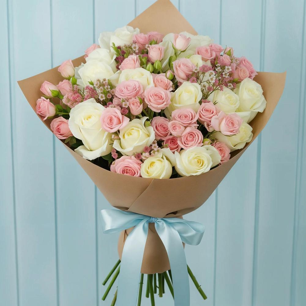 Букет цветов из: Розы в Мышкине