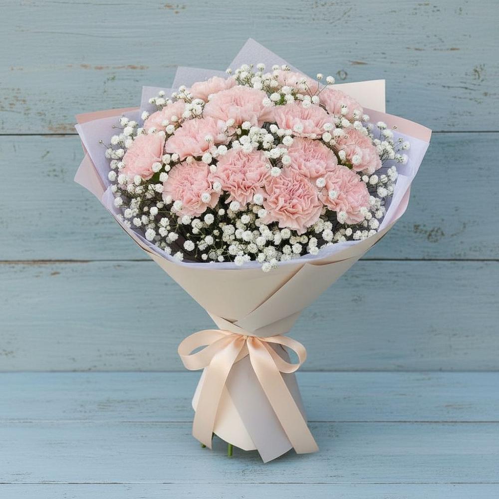 Букет цветов из: Гвоздики в Мышкине