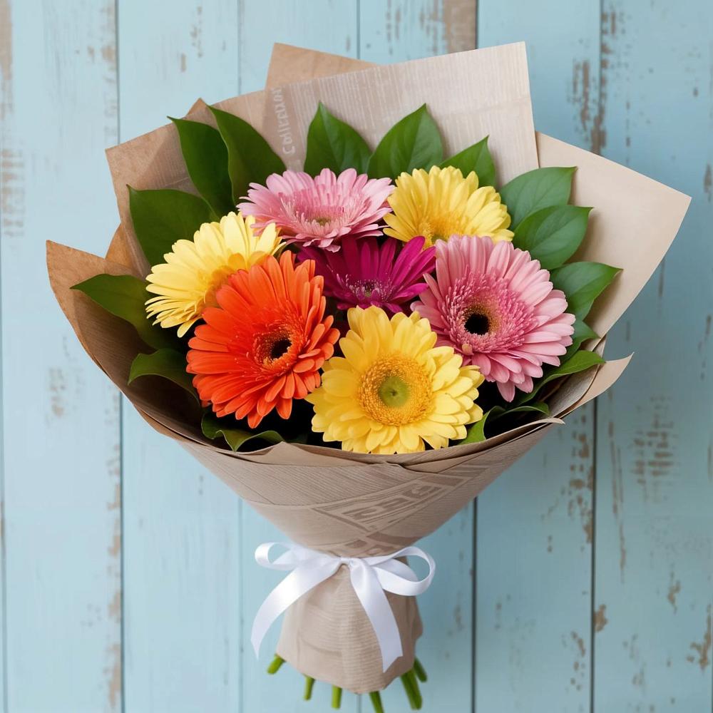 Букет цветов из: Герберы в Мышкине