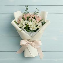 Букет цветов из:  Альстромерии в Мышкине