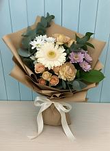 Букет цветов из:  Герберы и Хризантемы в Мышкине