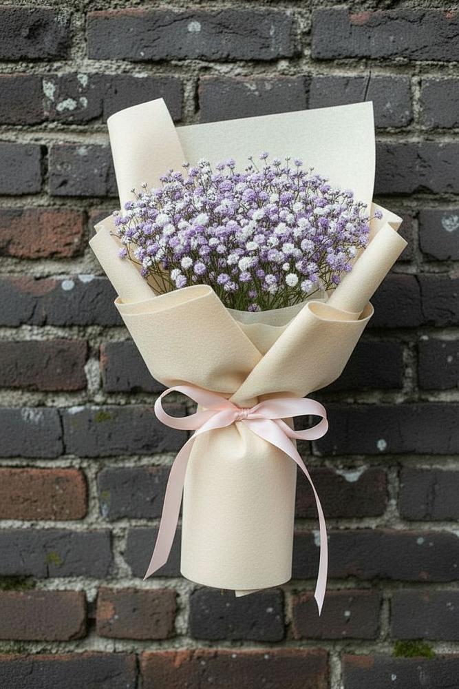 Букет цветов из: Гипсофила в Мышкине