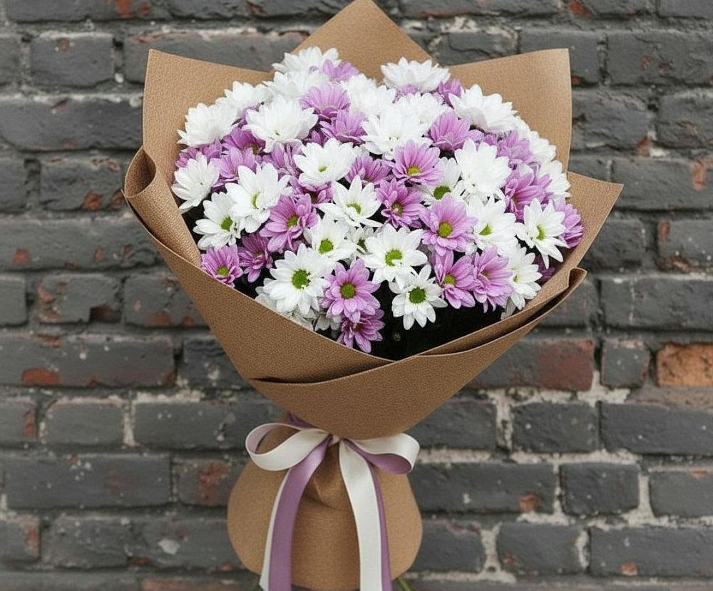 Букет цветов из: Хризантемы в Мышкине