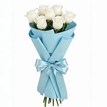 Букет 7 белых роз Проуд #REPLACE_PRED# Мышкине