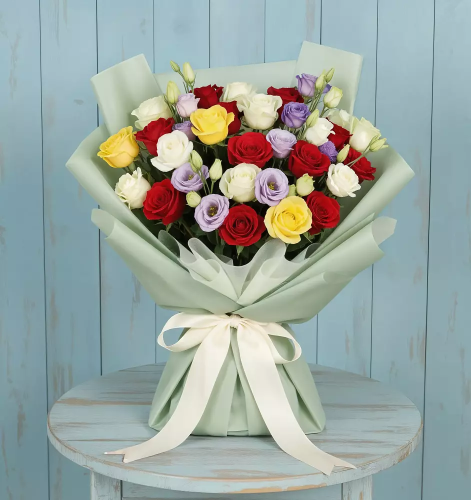 Букет цветов из: Розы в Мышкине