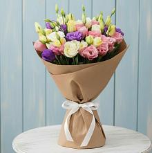 Букет цветов из:  Лизиантусы в Мышкине