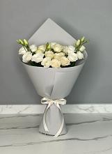 Букет цветов из:  Розы и Лизиантусы в Мышкине